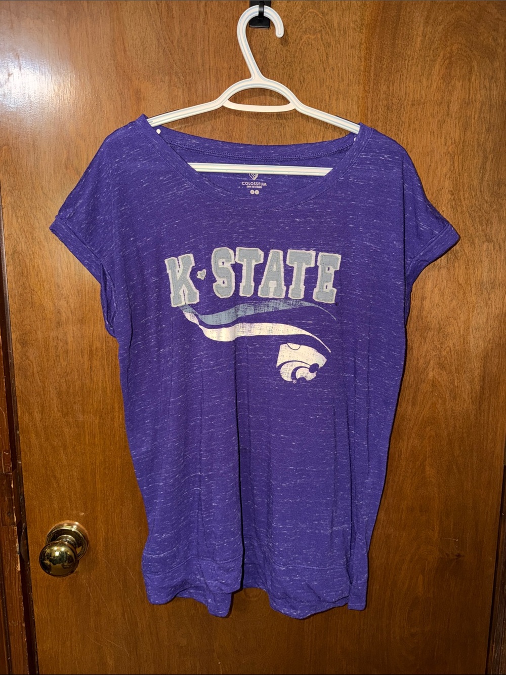 Colosseum Purple K-State Short Sleeve Tee